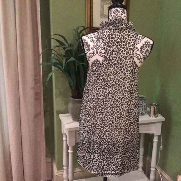 Animal print ruffle top - Picture 4 of 5